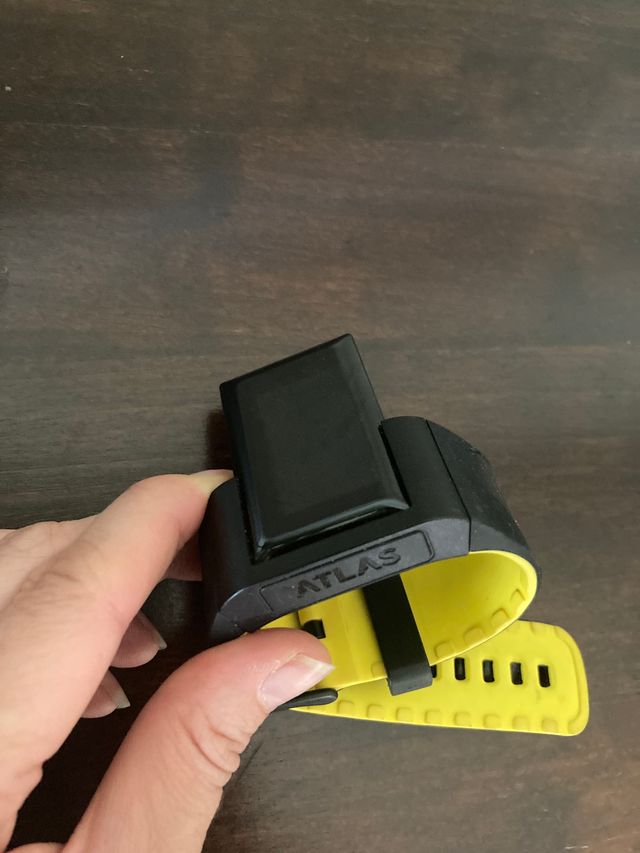 Pulsera Inteligente Atlas 2 Negra/Amarilla