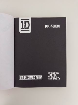 Libro One Direction, Donde estamos ahora.
