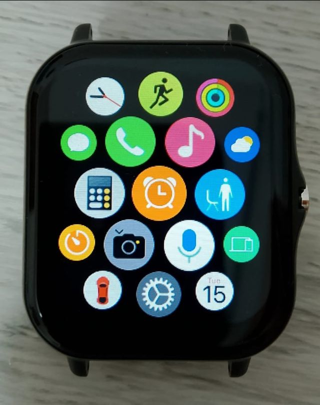 Reloj Inteligente Deportivo Negro