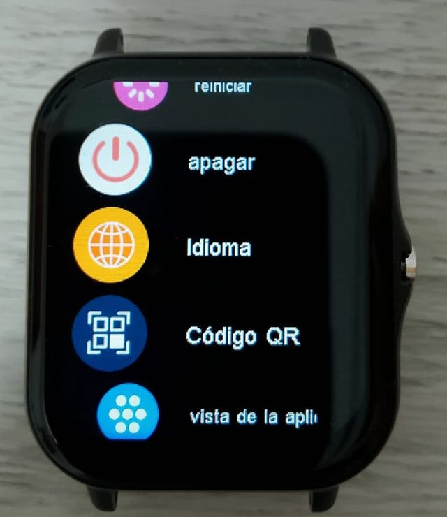 Reloj Inteligente Deportivo Negro