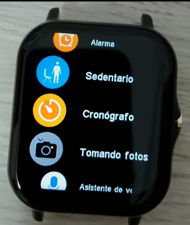 Reloj Inteligente Deportivo Negro