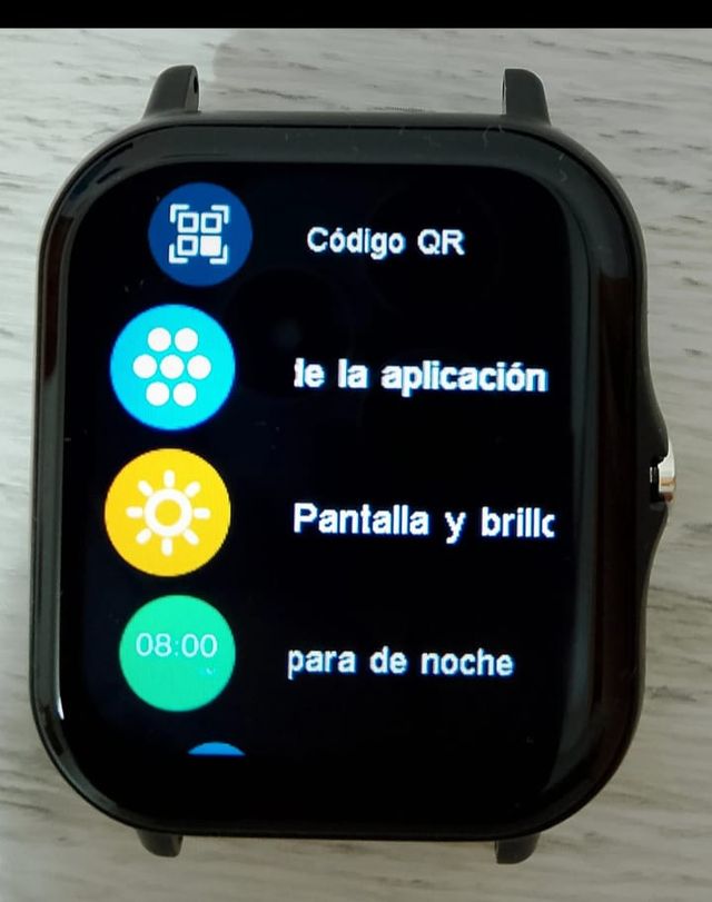 Reloj Inteligente Deportivo Negro