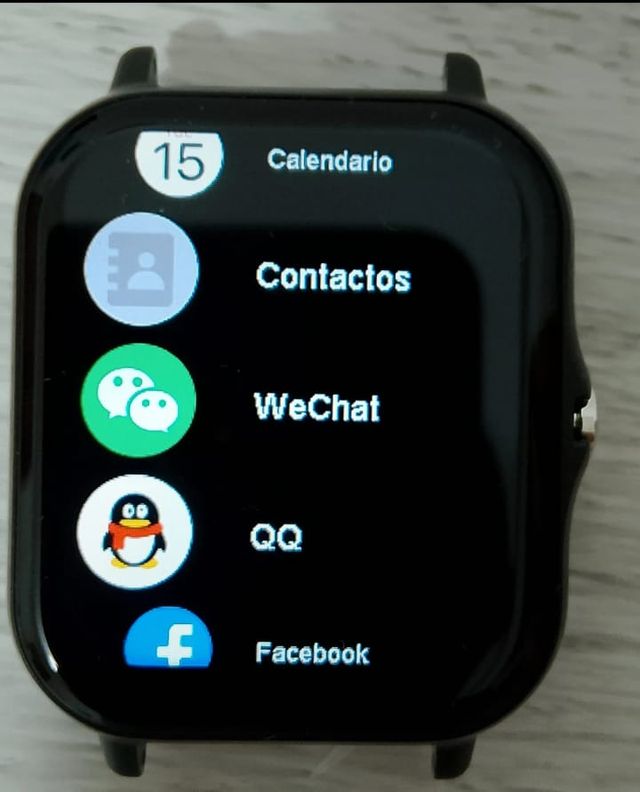 Reloj Inteligente Deportivo Negro