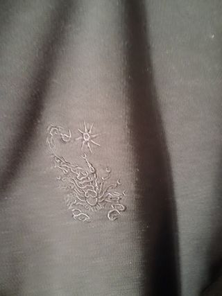 Felpa Scorpion Bay Nera con Zip