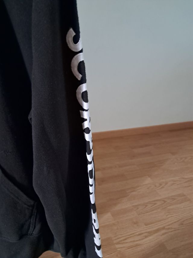 Felpa Scorpion Bay Nera con Zip