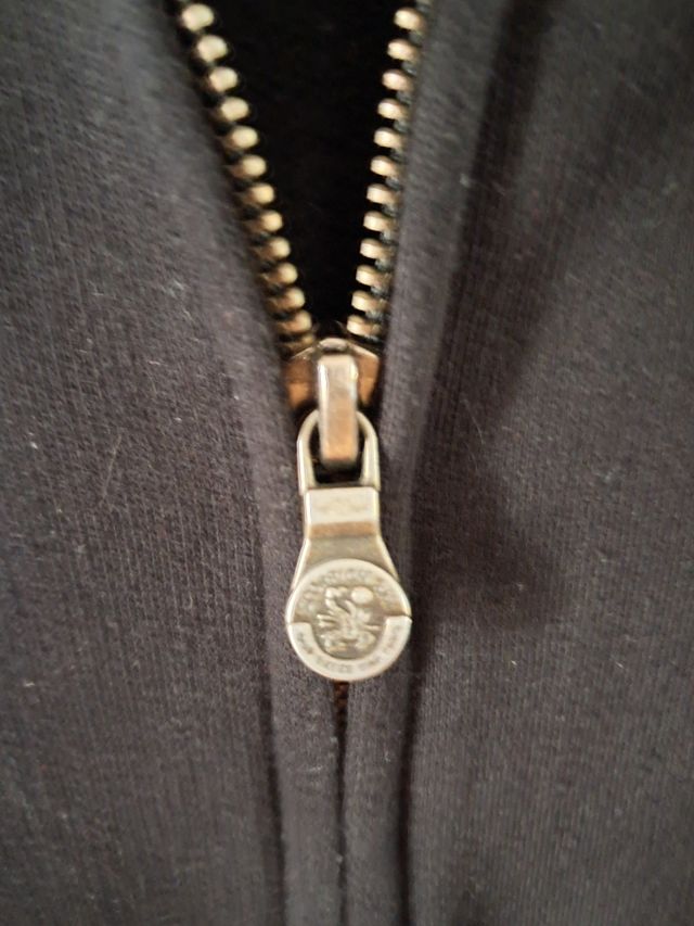 Felpa Scorpion Bay Nera con Zip