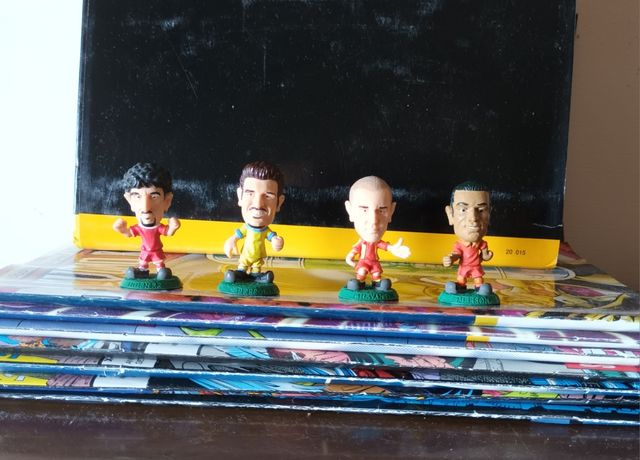 Bomberini anni 2000 pupazzetti 5 cm di calciatori