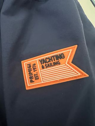 Giacca Primigi blu con cappuccio