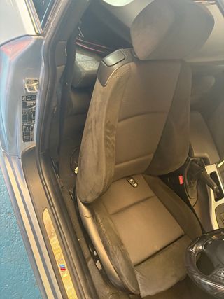 Asientos BMW E92 Alcántara Negros