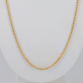 Cadena cordón oro 18k 750 60cm