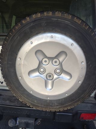Tapa Rueda Repuesto Land Rover
