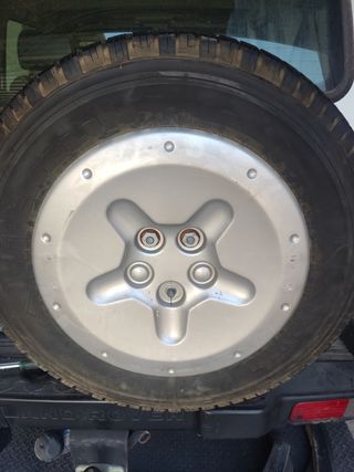 Tapa Rueda Repuesto Land Rover
