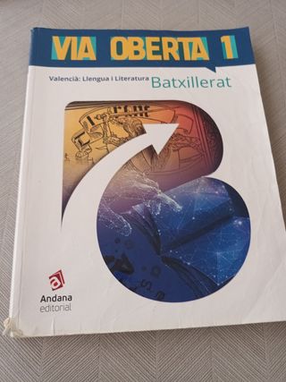 Via Oberta. Valencià. Primer de Batxillerat: Va...