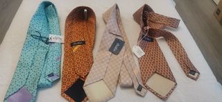 Corbata de seda con estampado