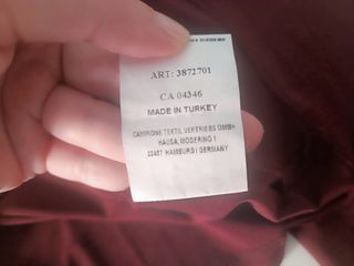 Maglia L.Campione Bordeaux Vintage Anni 2000