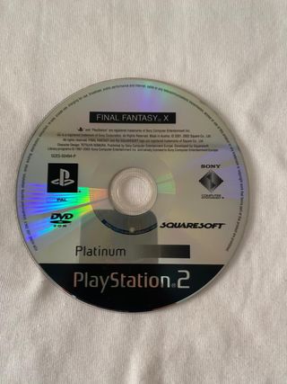 Final Fantasy X PS2 Platinum