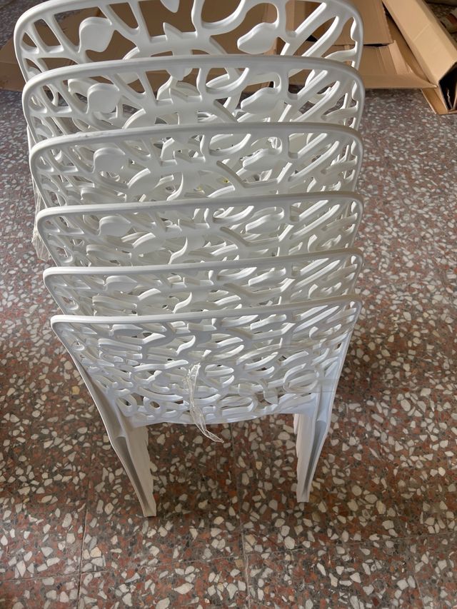 SP Berner - Pack of 6 Flora Chairs