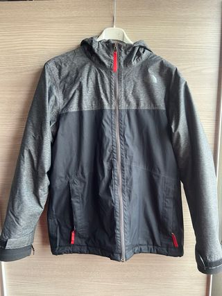 Cazadora The North Face Negra y Gris