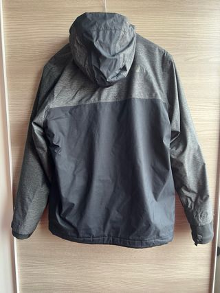 Cazadora The North Face Negra y Gris
