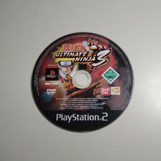Naruto Ultimate Ninja 3 PS2