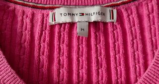 Jersey Tommy Hilfiger rosa Talla M