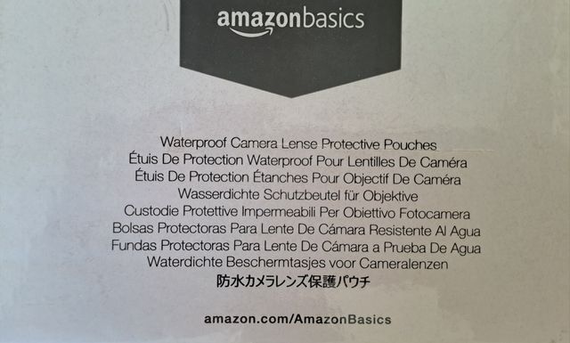 Custodie per obiettivi fotografici (Set 4)