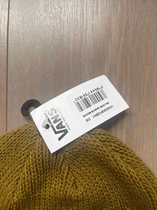 Gorro Vans marron 