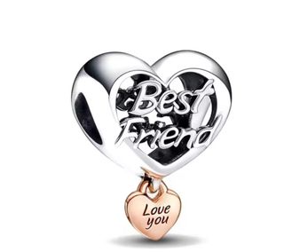 Charm Corazón Mejores Amigas