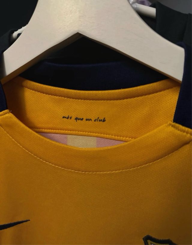 Camiseta FC Barcelona 2015-16 Nike Amarilla