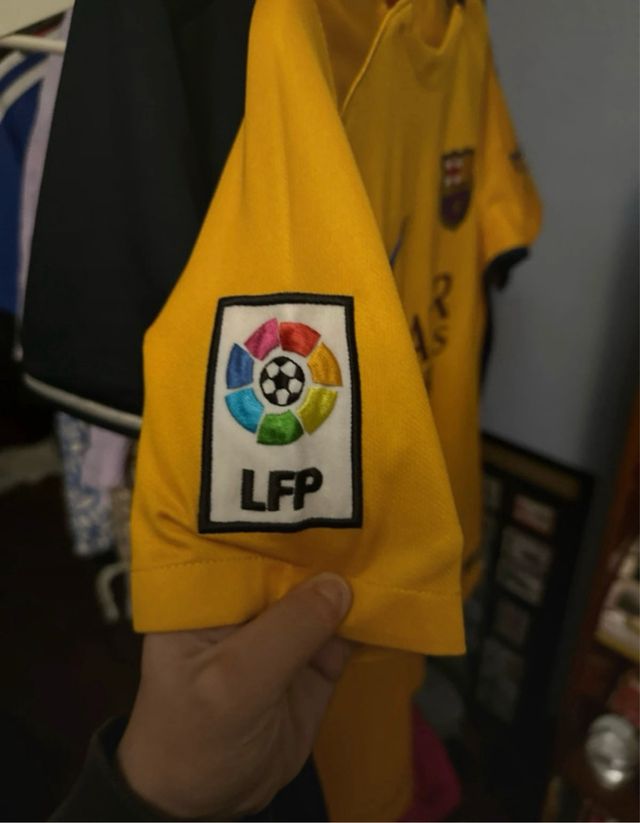 Camiseta FC Barcelona 2015-16 Nike Amarilla