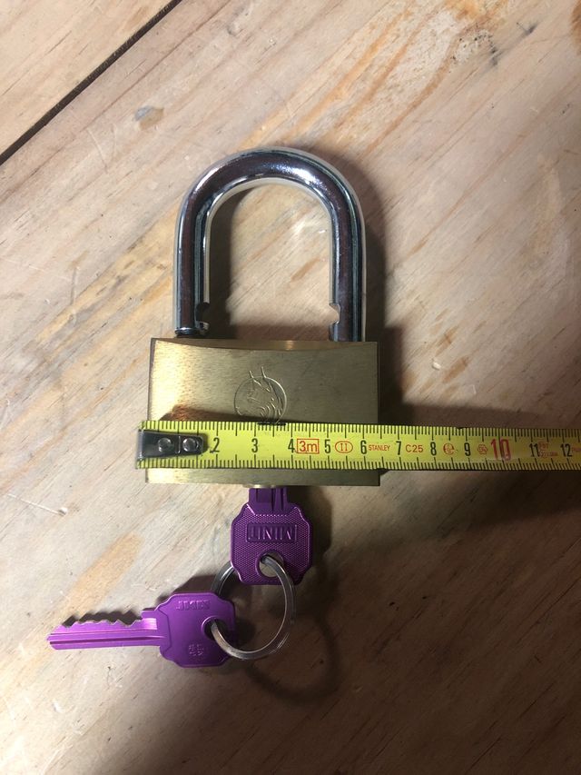 Candado Lince con 2 llaves