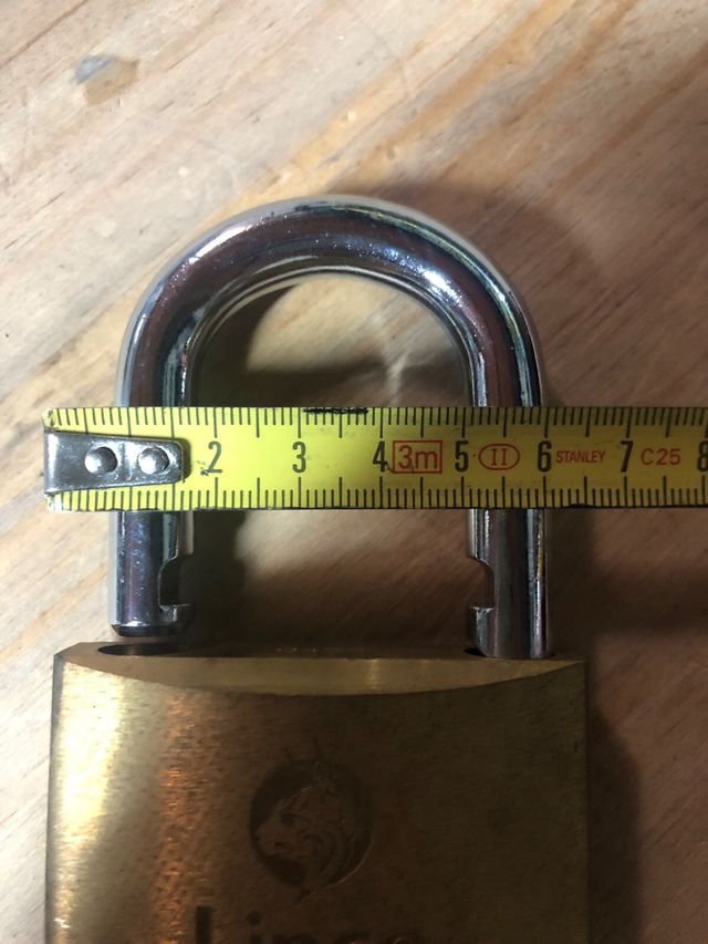 Candado Lince con 2 llaves