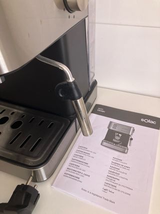 Cafetera Solac Espresso 20 bar
