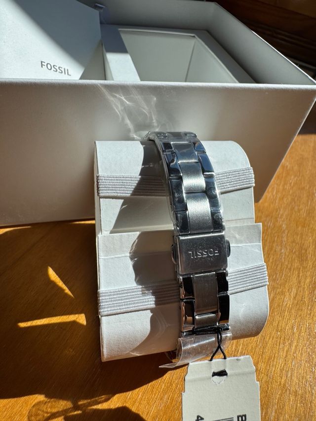 Reloj Fossil Hombre Plata