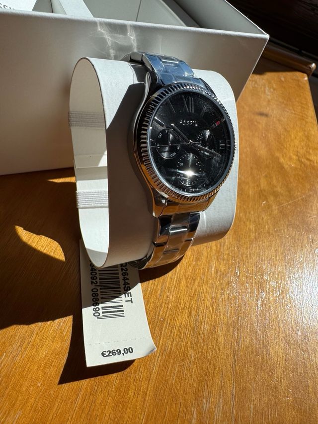 Reloj Fossil Hombre Plata