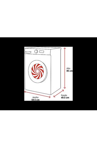 Lavadora Blanca 9Kg
Marca koenic 9113 A INV
