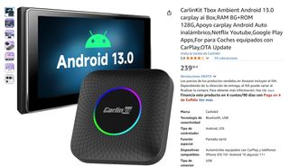 CarlinKit CarPlay AIBox Android 13!! 