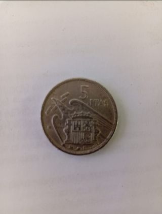 Moneda 5 Pesetas