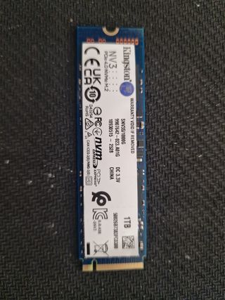 Disco SSD Kingston NV3 1TB NVMe PCIe 4.0 M.2