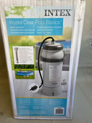 Calentador Eléctrico Piscina Intex Krystal Clear
