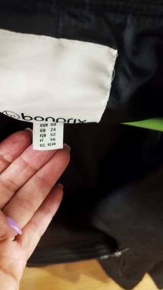 Cazadora cuero mujer nueva 



