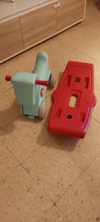 Caballito balancín 2en1 HOMCOM