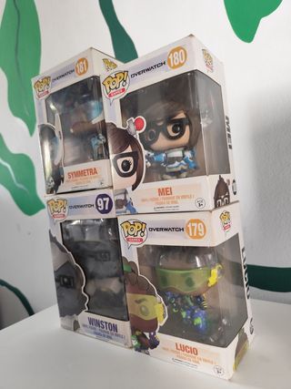 Pack Funko Pop Overwatch (Symmetra, Mei, Winston,