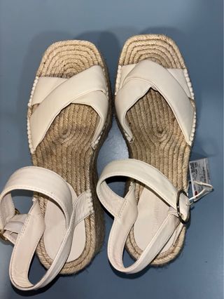 Sandalias Plataforma Blancas