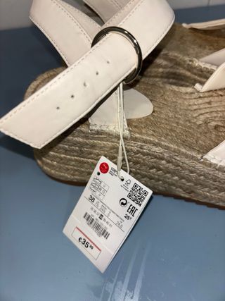 Sandalias Plataforma Blancas
