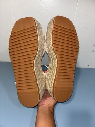 Sandalias Plataforma Blancas