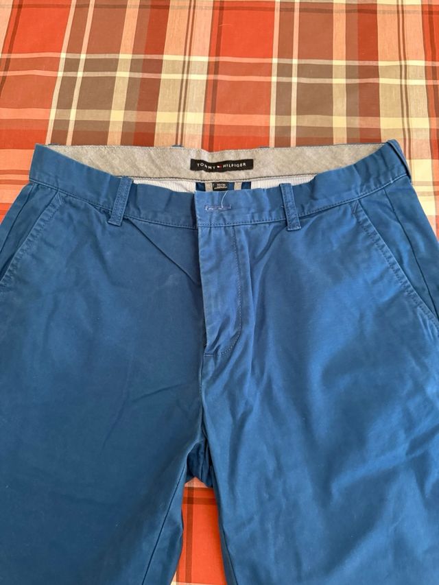 Pantalón Chino Tommy Hilfiger Azul Talla 32/30