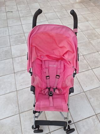 Carrito Maclaren Tijeras Rosa