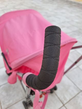 Carrito Maclaren Tijeras Rosa