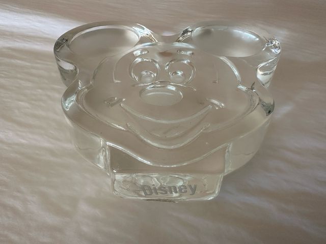 Escultura Mickey Mouse de Cristal